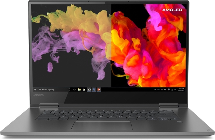 CES 2019: Ноутбук Lenovo Yoga C730 получил дисплей AMOLED 4К