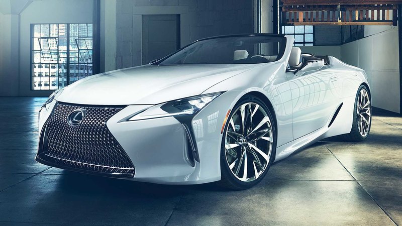 Lexus построил кабриолет LC