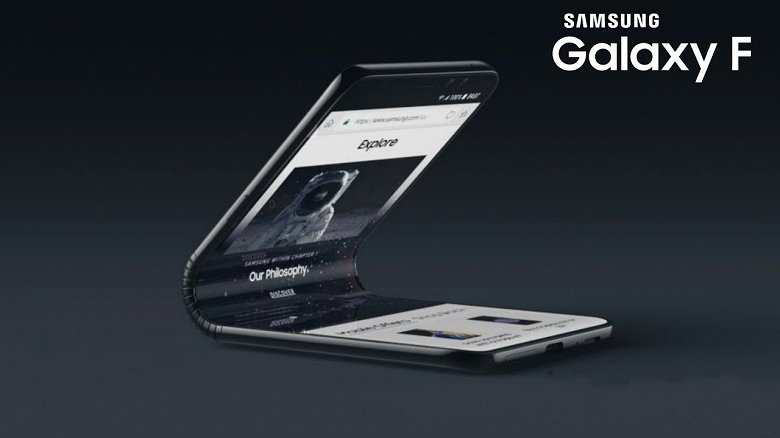 Сгибающийся смартфон Samsung Galaxy F получит два аккумулятора одинаковой емкости