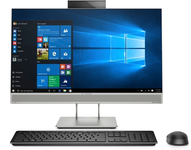 CES 2019: HP EliteOne 800 AiO G5 — первый в мире моноблок с защитой от «любопытных глаз»