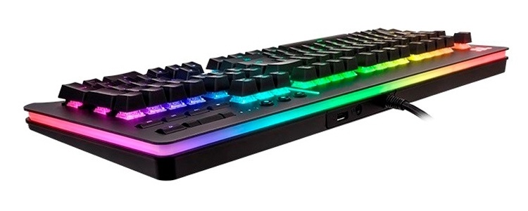 CES 2019: Игровая клавиатура Thermaltake Level 20 RGB с переключателями Cherry MX или Razer