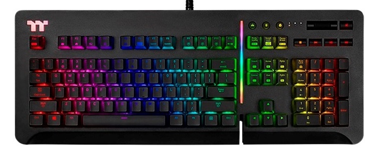 CES 2019: Игровая клавиатура Thermaltake Level 20 RGB с переключателями Cherry MX или Razer