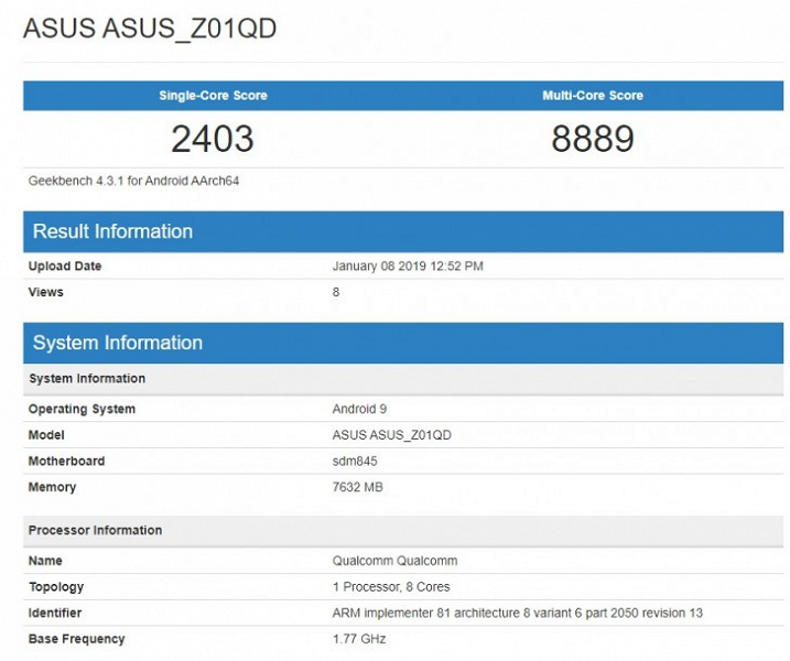 Смартфон Asus ROG Phone скоро получит Android 9.0 Pie - 1 Смартфон Asus ROG Phone скоро получит Android 9.0 Pie