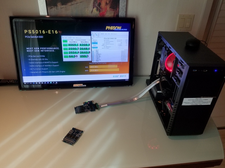 Контроллер Phison E16 с поддержкой PCIe 4.0 позволил тестовому SSD развить скорость передачи данных свыше 4 ГБ с - 2 Контроллер Phison E16 с поддержкой PCIe 4.0 позволил тестовому SSD развить скорость передачи данных свыше 4 ГБ/с