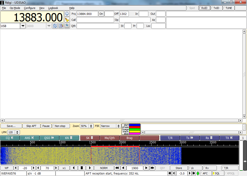 Receiving shortwave faxes with your PC and an off-the-shelf receiver - 4