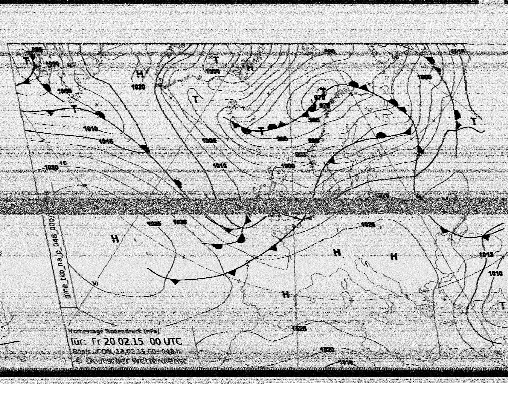 Receiving shortwave faxes with your PC and an off-the-shelf receiver - 1