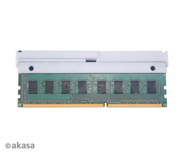 Радиатор Akasa Vegas RAM Mate для модулей памяти украшен светодиодной подсветкой