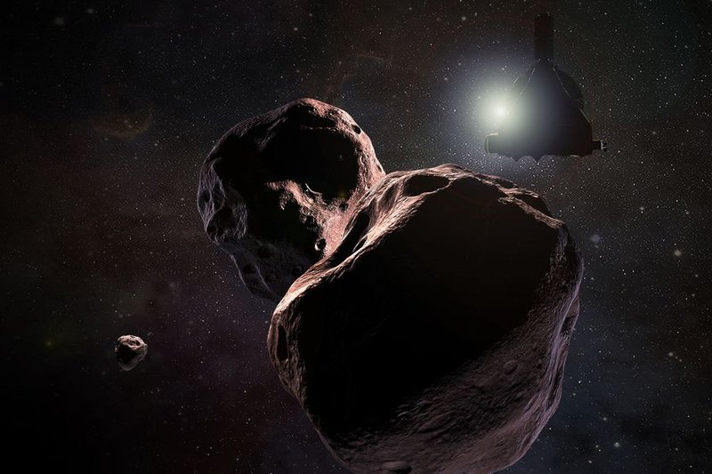 Показано приближение зонда New Horizons к Ultima Thule Показано приближение зонда New Horizons к Ultima Thule