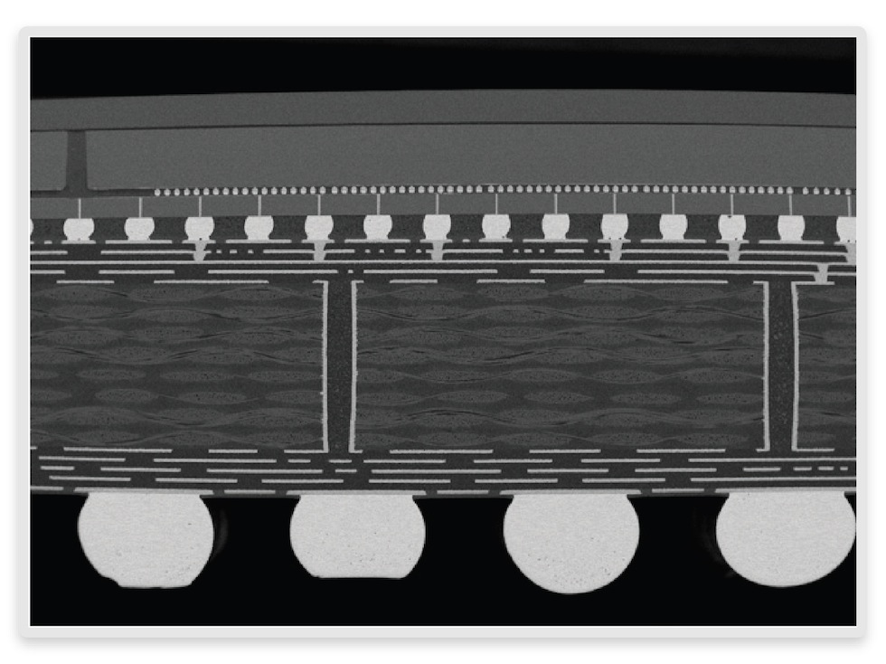 System in package. 3d Interposer Flip Chip Cross Section. 3d Interposer Flip Chip Cross. Through-Silicon via.