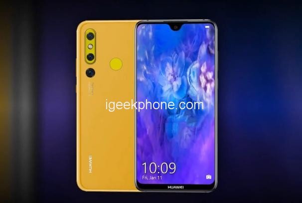 Huawei Nova 4E – упрощенная версия флагманской модели с каплевидным вырезом экрана