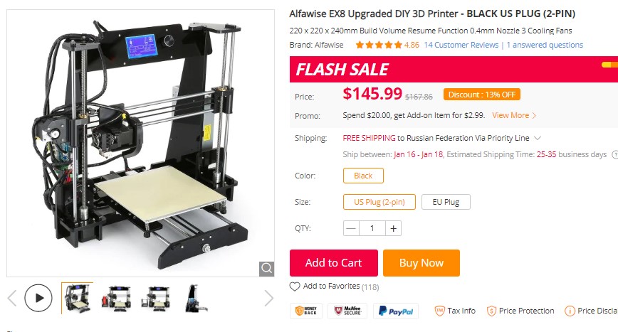 Быстрый старт в 3D печати: бюджетные принтеры для начинающих или технологии в массы - 6