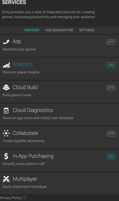 Просто о внутренних и внешних настройках для приложения в Unity3D - 3 image