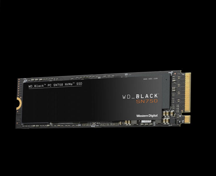 Твердотельные накопители WD Black SN750 NVMe будут выпускаться объемом от 250 ГБ до 2 ТБ - 2 Твердотельные накопители WD Black SN750 NVMe будут выпускаться объемом от 250 ГБ до 2 ТБ