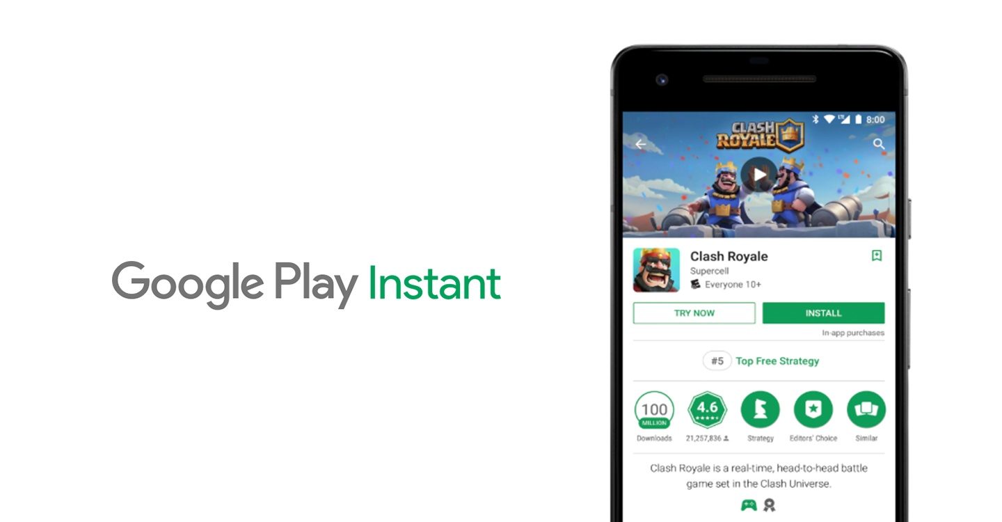 Подводные камни разработки Google Play Instant - 1