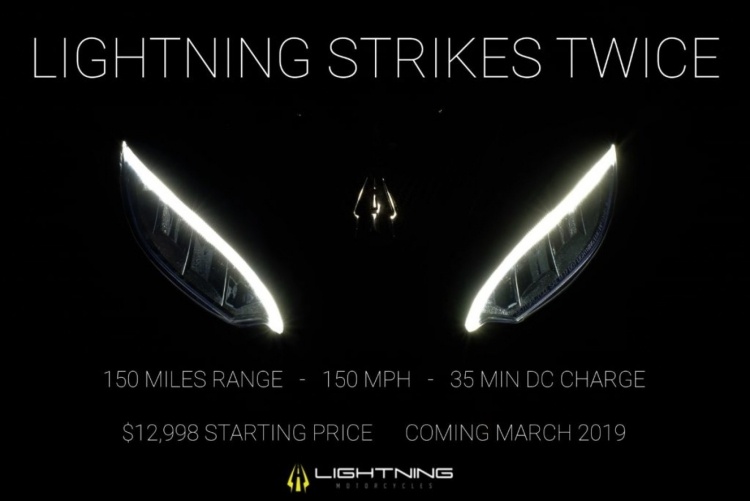 Электромотоцикл Lightning Strike с ценой $13 000 развивает скорость 241 км/ч Электромотоцикл Lightning Strike с ценой $13 000 развивает скорость 241 км/ч