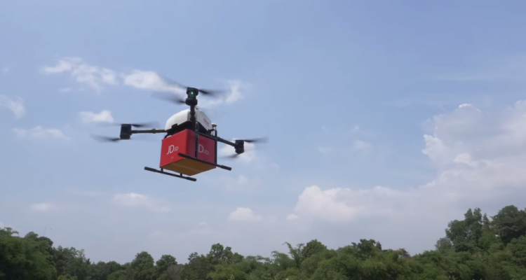 JD.com тестирует доставку дронами в Индонезии