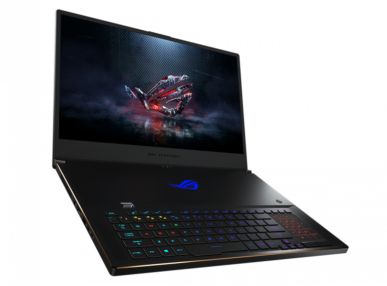 Игровой ноутбук Asus ROG Zephyrus S (GX701) выйдет в феврале по цене 169 990 руб.