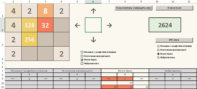 ИИ и 2048. Часть 1: Метод Монте-Карло - 5 ИИ и 2048. Часть 1: Метод Монте-Карло - 5