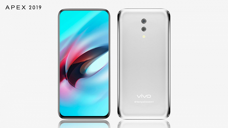 Первый видеоролик Vivo Apex 2019 демонстрирует смартфон без кнопок и вырезов
