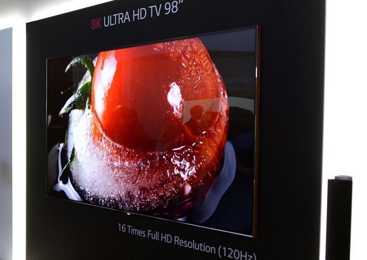 Продажи 8K-телевизоров в 2019 году будут ниже ожидаемых из-за отсутствия контента