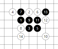 Выигрышная стратегия Гомоку – 35 ходов - 25