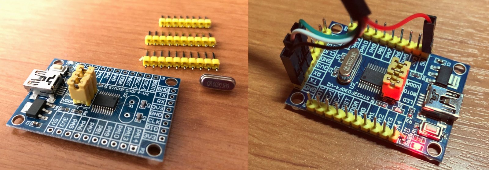 Начинаем изучать микроконтроллеры на примере STM32F030f4p6 - 1