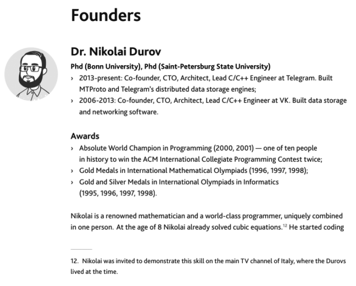 Николай Дуров на 90% закончил разработку платформы Telegram Open Network - 2 Николай Дуров на 90% закончил разработку платформы Telegram Open Network - 2