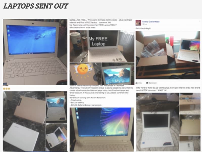 Пользователи Facebook сдают свои аккаунты в аренду, получая деньги и бесплатные ноутбуки - 2