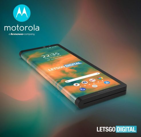 Появились первые изображения смартфона Motorola со сгибающимся экраном