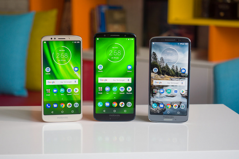 Moto G6 и Moto G6 Play вот-вот получат обновление до Android 9.0 Pie