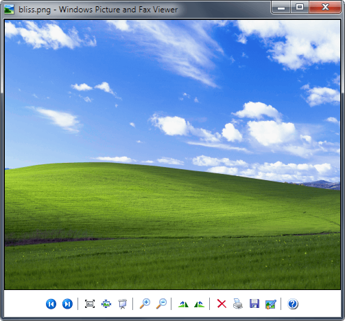 Running image viewer from Windows XP on modern Windows - 1