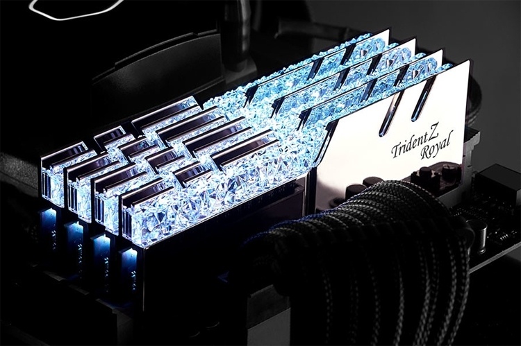 Новые комплекты DDR4-памяти G.SKILL на 64 Гбайт работают на частоте 4266 МГц