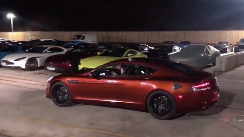 Прототип электромобиля Aston Martin Rapide E впервые показан в движении - 1 Прототип электромобиля Aston Martin Rapide E впервые показан в движении