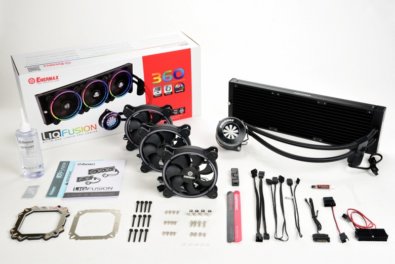 Серию СЖО Enermax LiqFusion пополнила модель LiqFusion 360 - 2 Серию СЖО Enermax LiqFusion пополнила модель LiqFusion 360