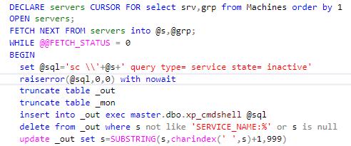 Monitoring System for Windows servers on pure SQL, and how I had secretly dragged it into the Production - 5 image