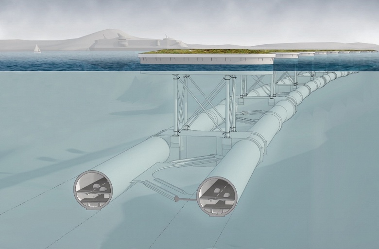 Норвегия рассматривает возможность постройки подводных плавучих туннелей 