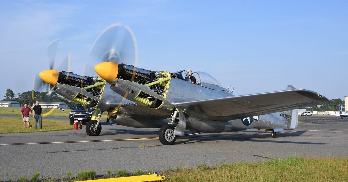 Состоялся испытательный полет F-82 Twin Mustang