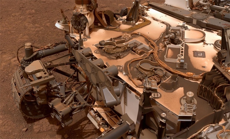 Фото дня: селфи марсохода Curiosity на хребте Vera Rubin Ridge