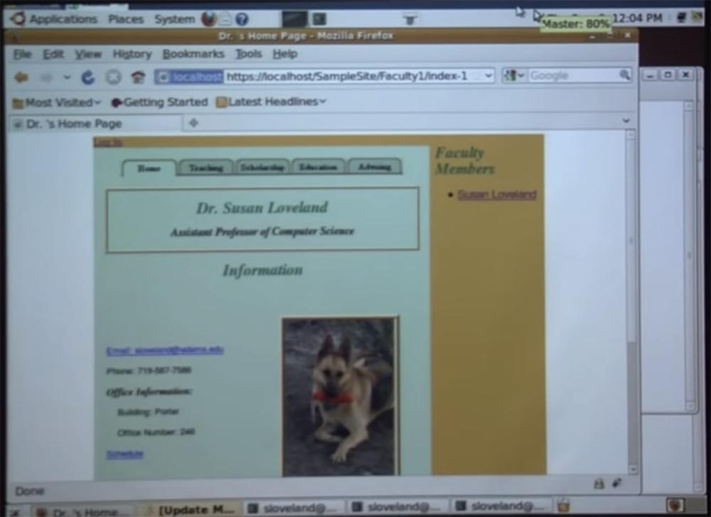 Государственный университет Адамс. Как взламывать веб-сайты. Часть 1 - 3 Государственный университет Адамс. Как взламывать веб-сайты. Часть 1 - 3