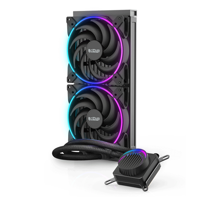 Новая статья: Система жидкостного охлаждения PCCooler GI-AH280C CORONA RGB: коронованная особа