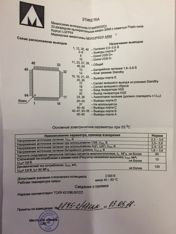 Modbus на российском микроконтроллере К1986ВЕ92QI - 3