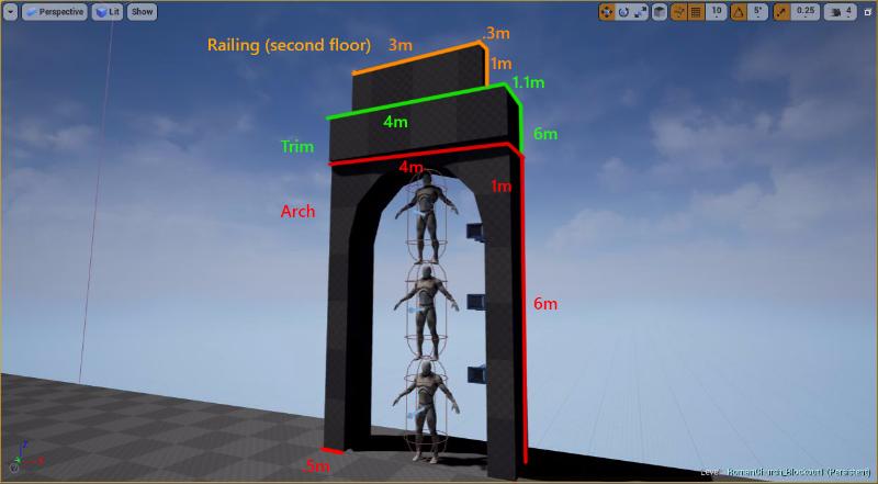 Сложное модульное архитектурное окружение в UE4 - 9