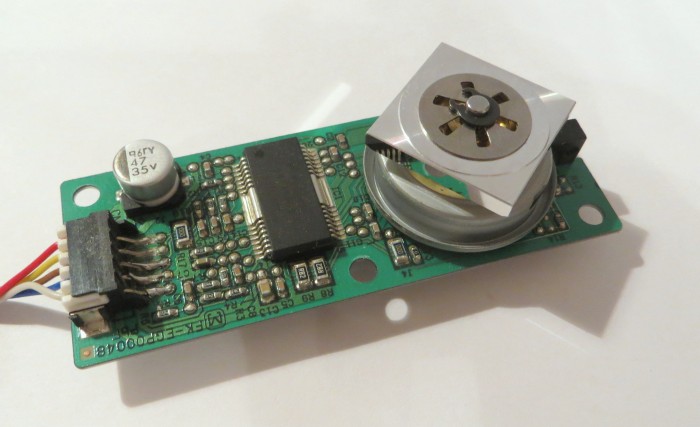 Making a DIY text laser projector - 2