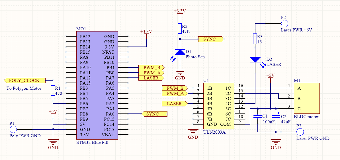 Making a DIY text laser projector - 8