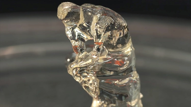 Новый метод 3D-печати изготавливает модель целиком, а не послойно Новый метод 3D-печати изготавливает модель целиком, а не послойно