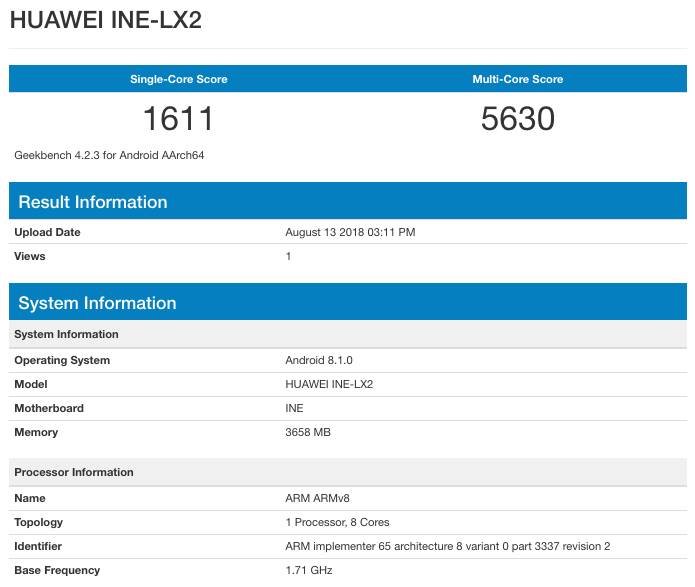 Geekbench подтверждает: SoC Qualcomm Snapdragon 675 обходит по производительности Snapdragon 660 и 710, а также Kirin 710 и MediaTek Helio P60