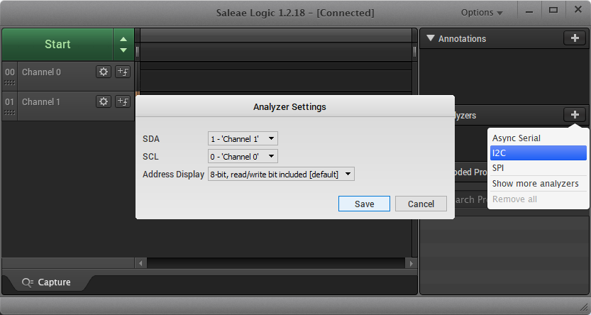 Радиолюбительские измерения: анализ сигналов шины I2C - 4 Радиолюбительские измерения: анализ сигналов шины I2C - 4
