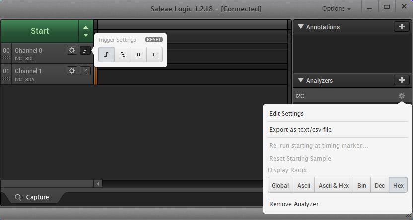 Радиолюбительские измерения: анализ сигналов шины I2C - 5 Радиолюбительские измерения: анализ сигналов шины I2C - 5