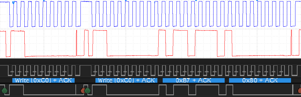 Радиолюбительские измерения: анализ сигналов шины I2C - 7 Радиолюбительские измерения: анализ сигналов шины I2C - 7