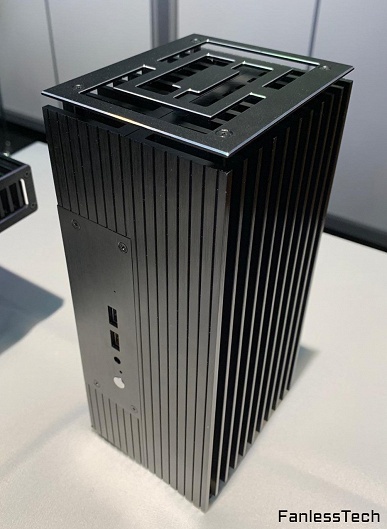 Akasa Turing &mdash; очень своеобразный корпус в стиле ар-деко для мини-ПК Intel NUC Bean Canyon